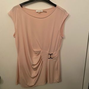 Calvin Klein Side- buckle Sleeveless Top
